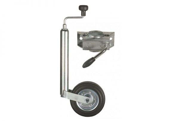 Oporné koleso s držiakom