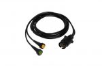 Kábel 7-pól 4,5m Aspock