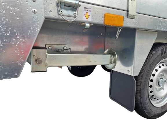 Podperná noha sklopná s držiakom na 1300 kg - T3 a T4