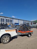 Příčný držák nosiče bicyklů nad plachtu nosnost 75 kg / 1 ks - Obrázek 6